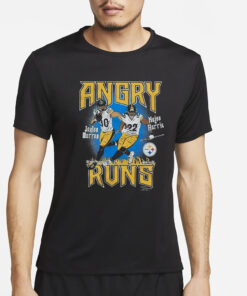 Angry Runs Steelers Warren And Harris T-Shirt4