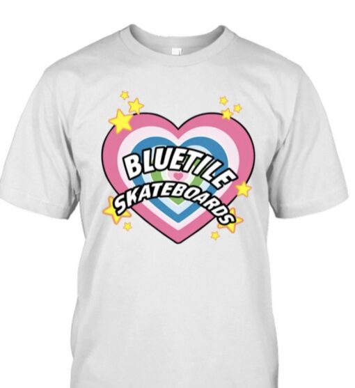 Bluetile Radiant Heart Logo T-Shirt