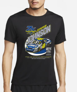Jimmie Johnson Checkered Hall Of Fame Class Of 2024 T-Shirt4