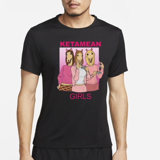 Ketamean Girls Horses T-Shirt4