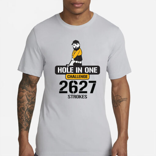 Legenjerry Hole In One Challenge 22527 Strokes T-Shirt