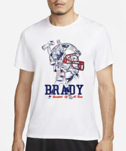 Matthew Slater Tom Brady Patriots Greatest Of All Time T-Shirts