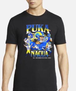 Puka Nacua Sets The All Time Rookie Receiving T-Shirt