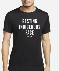 Resting Indigenous Face T-Shirt2