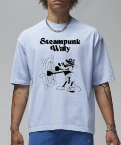 Steampunk Willy Mickey Mouse T-Shirt3