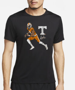 Tennessee Football Nico Iamaleava Superstar Pose T-Shirt4