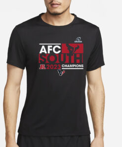 Texans 2023 AFC South Division Champions Playoff T-Shirt2