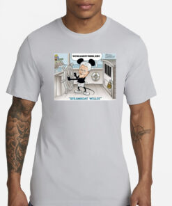 We're Almost There Kids Steamboat Willie T-Shirt